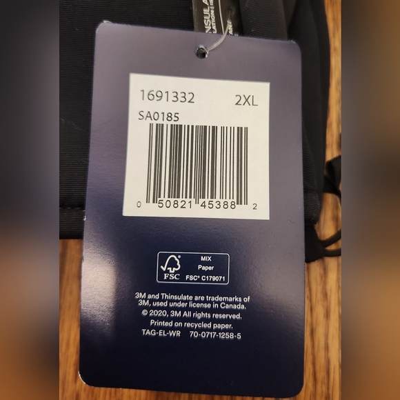 Saranac Winter Ski Gauntlet Mitten with Premium Deerskin Leather/Size: 2XL (NWT) - Picture 5 of 6